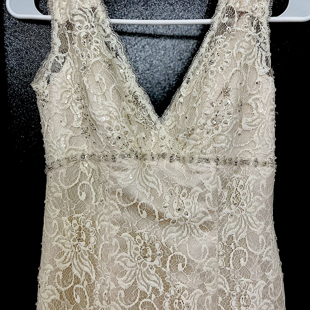 David’s Bridal wedding dress, size 2